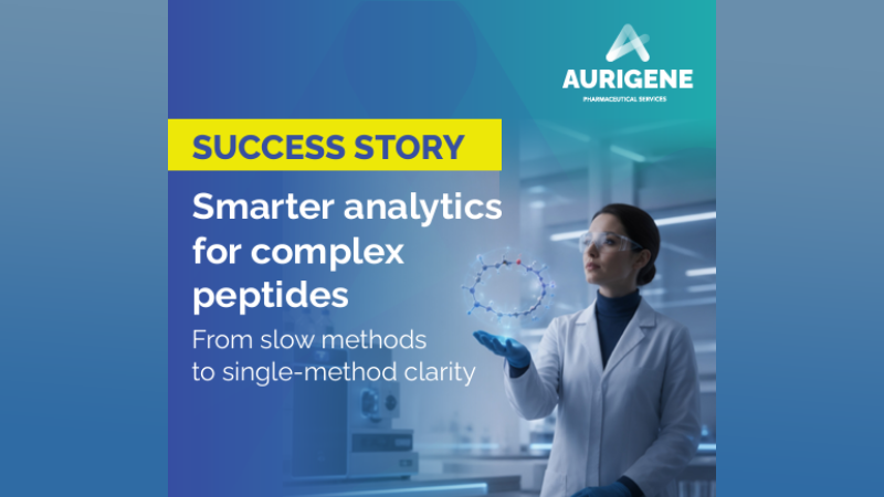 Smarter analytics  for complex  peptides From slow methods  to single-method clarity