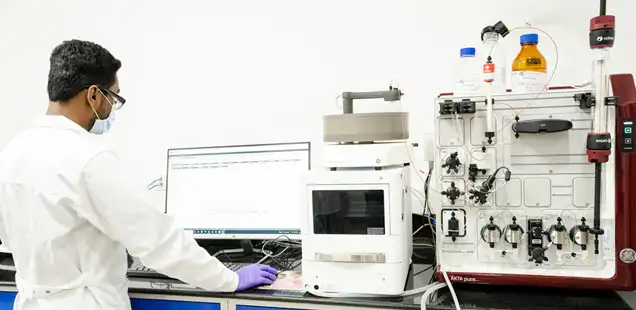 oligonucleotide  synthesis report analysis in the lab